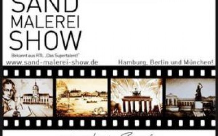 February 15-17, 2016 – Sand Art Festival «Sand Malerei Show» Hamburg, Germany